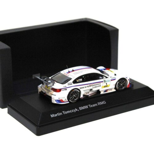 1:43 Minichamps BMW M3 DTM 2012 Tomczyk #1 DEALER VERSION - Image 2