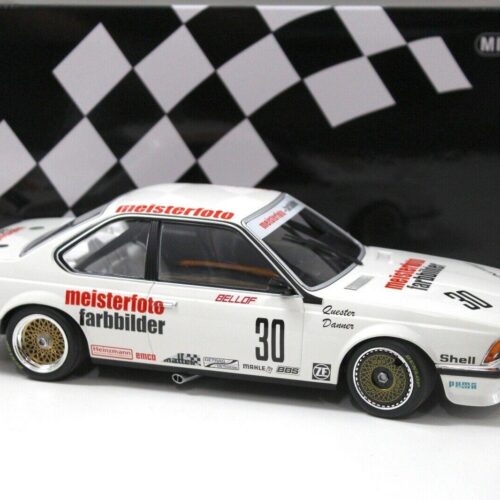 1:18 Minichamps BMW 635 CSI Schnitzer ETCC 1983 #30 white