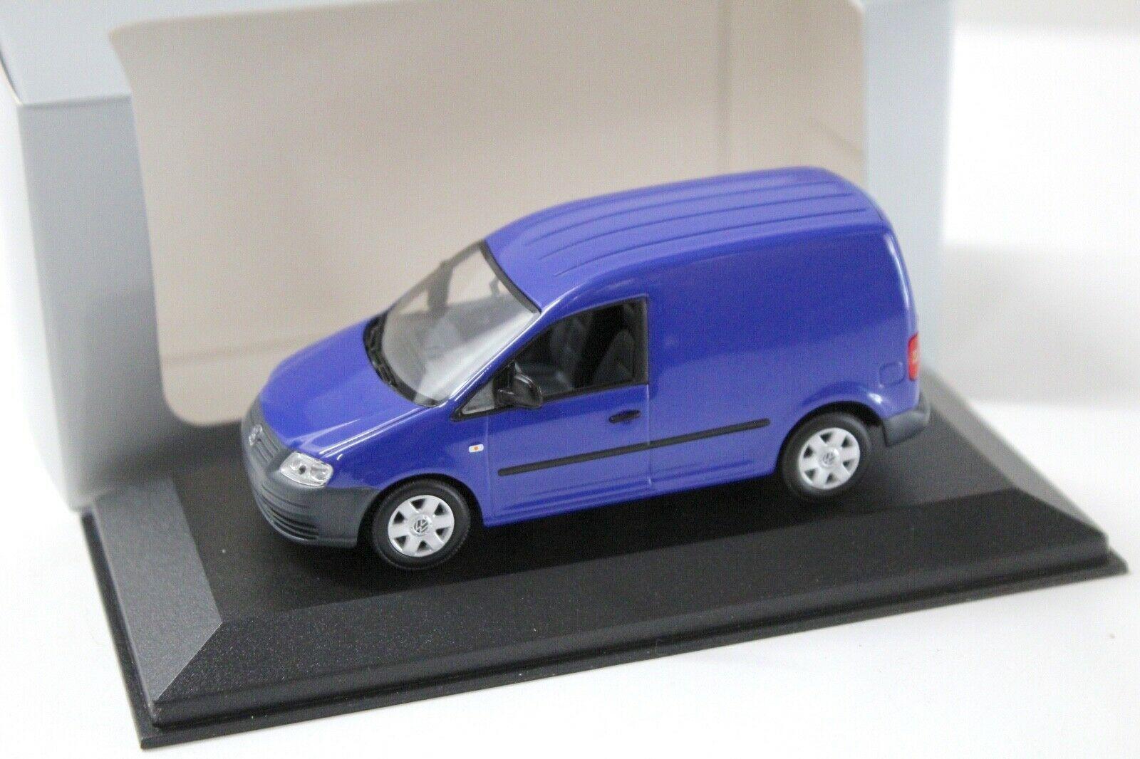 ID 36637 orig.jpg 1:43 Minichamps VW Caddy 2005 blue DEALER VERSION