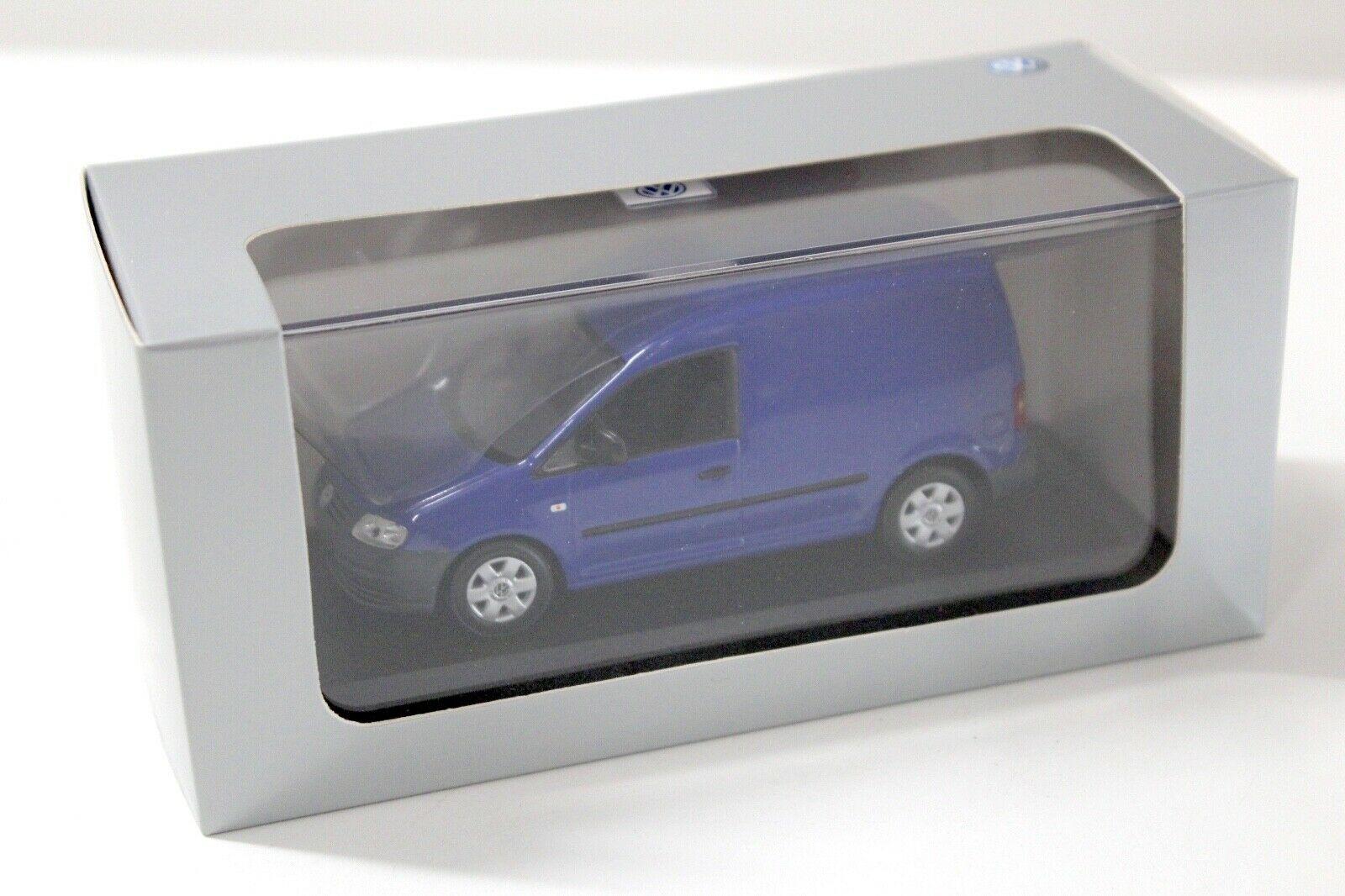 1:43 Minichamps VW Caddy 2005 blue DEALER VERSION