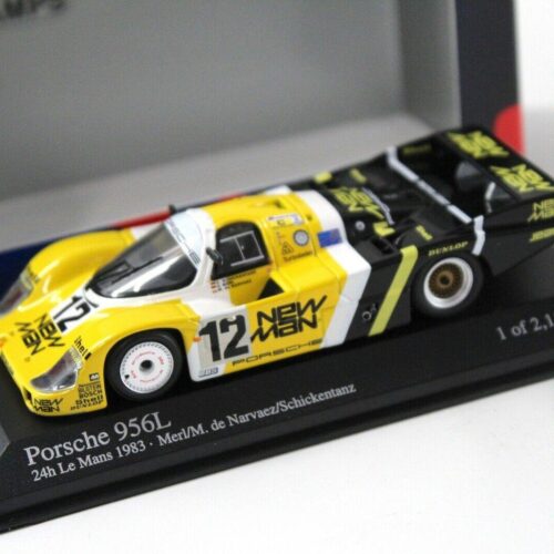 1:43 Minichamps Porsche 956L 24h Le Mans 1983 #12 Merl NEW MAN