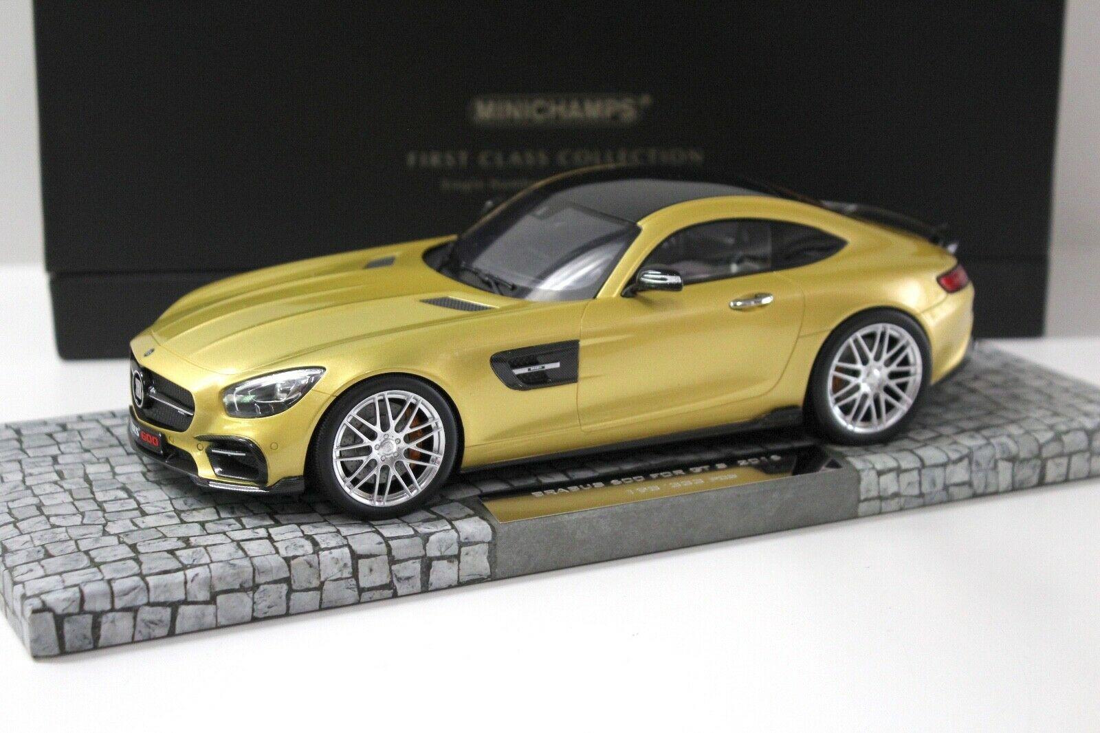 ID 36657 orig.jpg 1:18 Minichamps Mercedes Brabus 600 for GT S gold 2016
