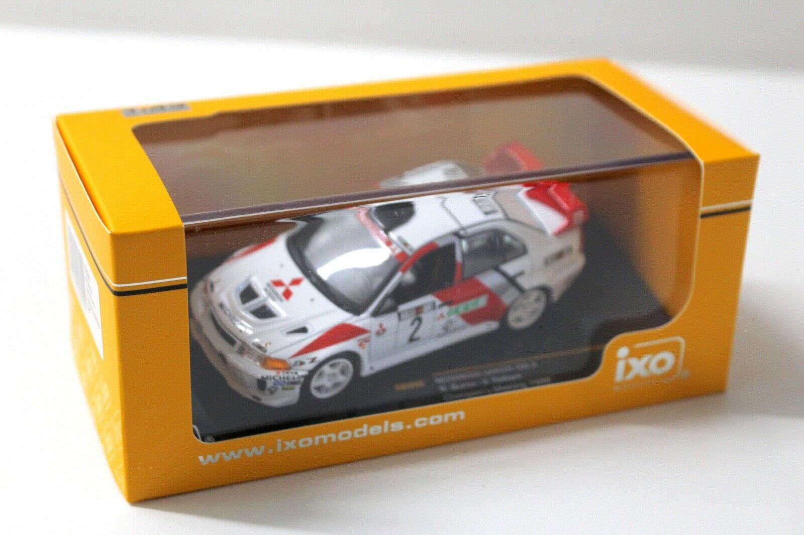 1:43 IXO Mitsubishi Lancer Evo 5 Champions Meeting 1998 white #2