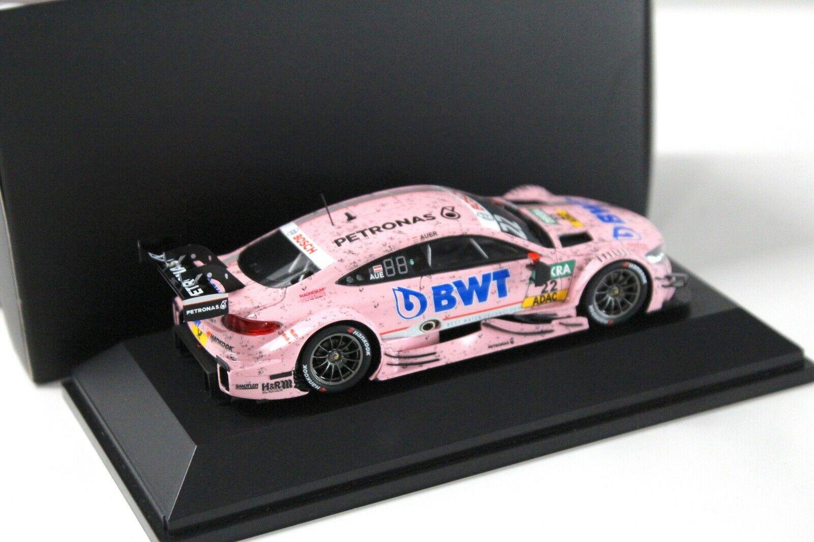 1:43 Spark Mercedes C63 AMG DTM 2016 Auer #22 DEALER VERSION