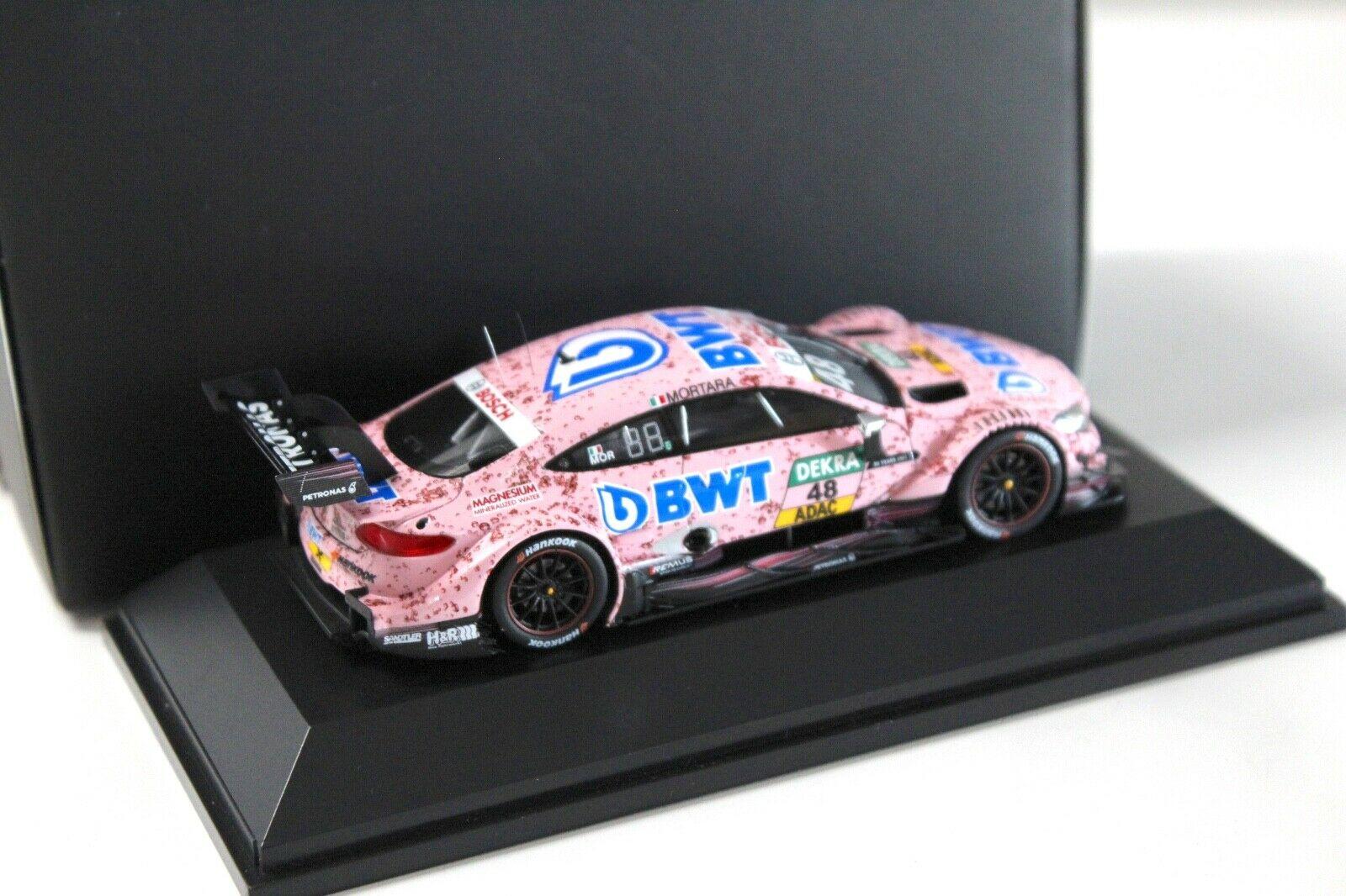 1:43 Spark Mercedes C63 AMG DTM 2017 Mortara #48 DEALER VERSION