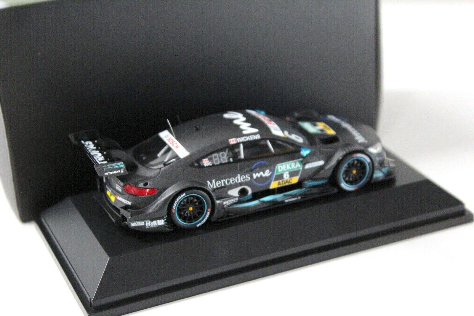 1:43 Spark Mercedes C63 AMG DTM 2017 Wickens #6 DEALER VERSION