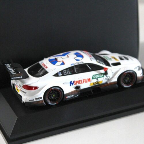1:43 Spark Mercedes C63 AMG DTM 2018 DI Resta #3 DEALER VERSION