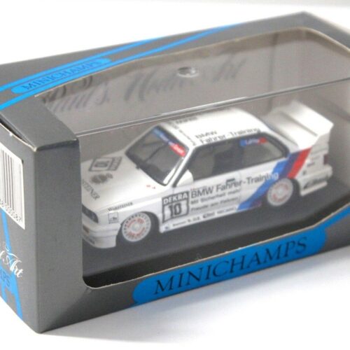 1:43 Minichamps BMW M3 E30 Laffite #10 Fahrer-Training