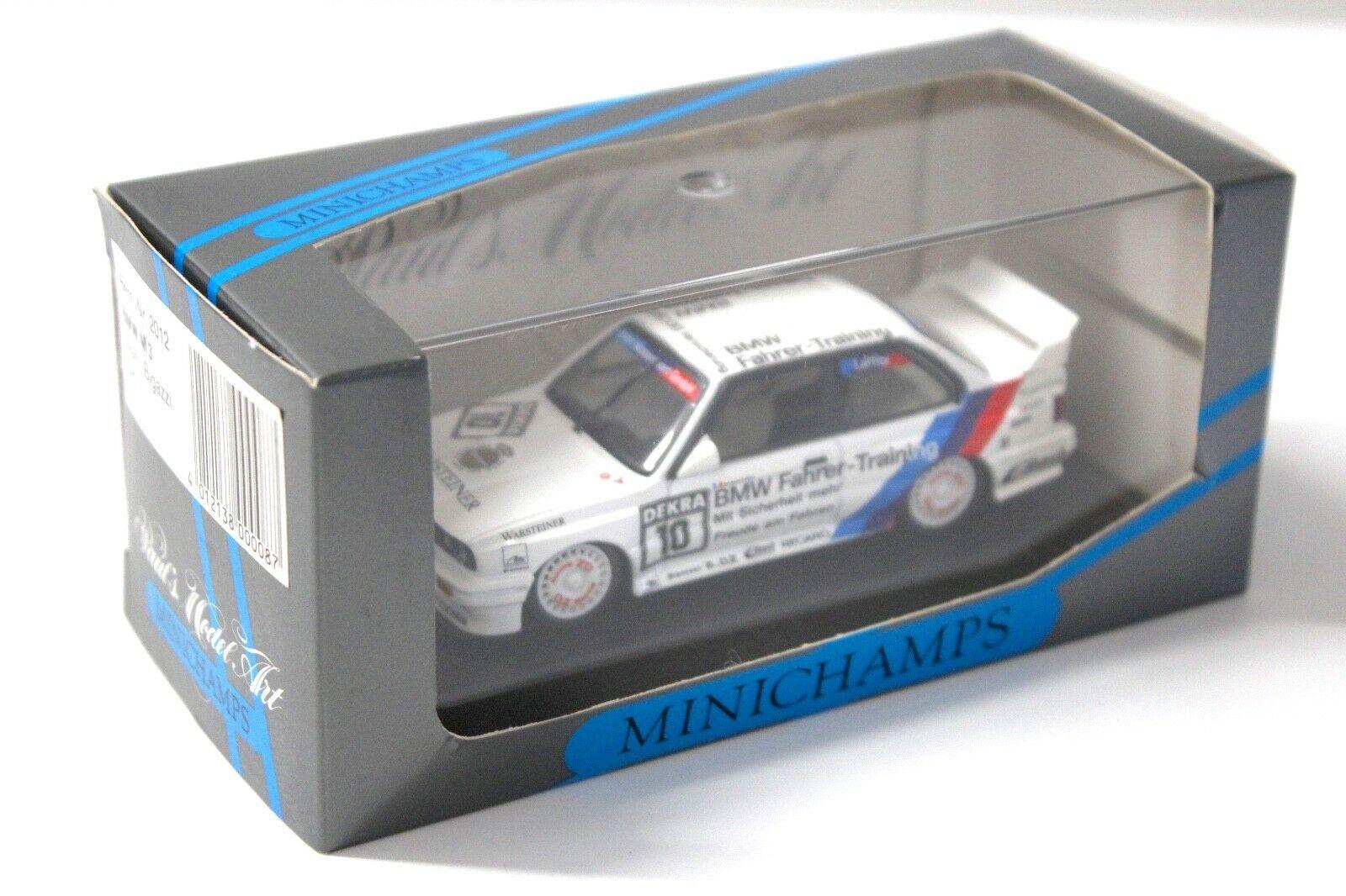 1:43 Minichamps BMW M3 E30 Laffite #10 Fahrer-Training