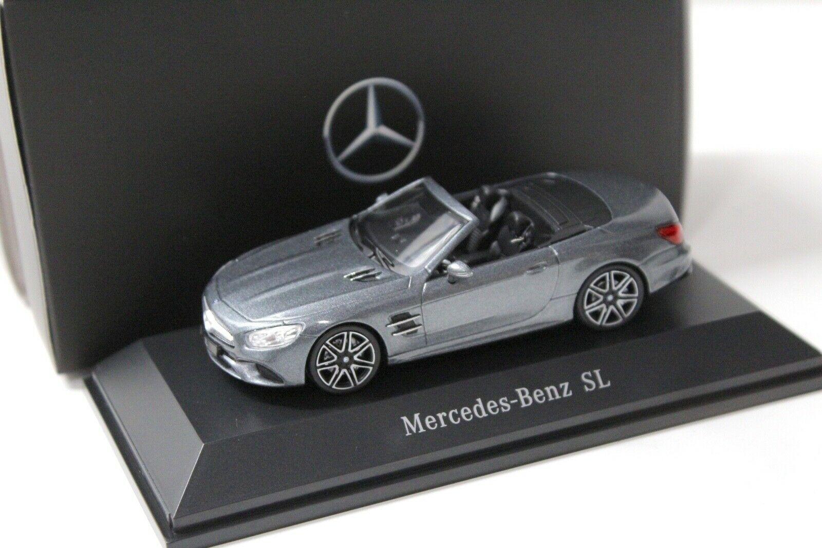 1:43 Spark Minimax Mercedes SL R231 Mopf grey DEALER VERSION