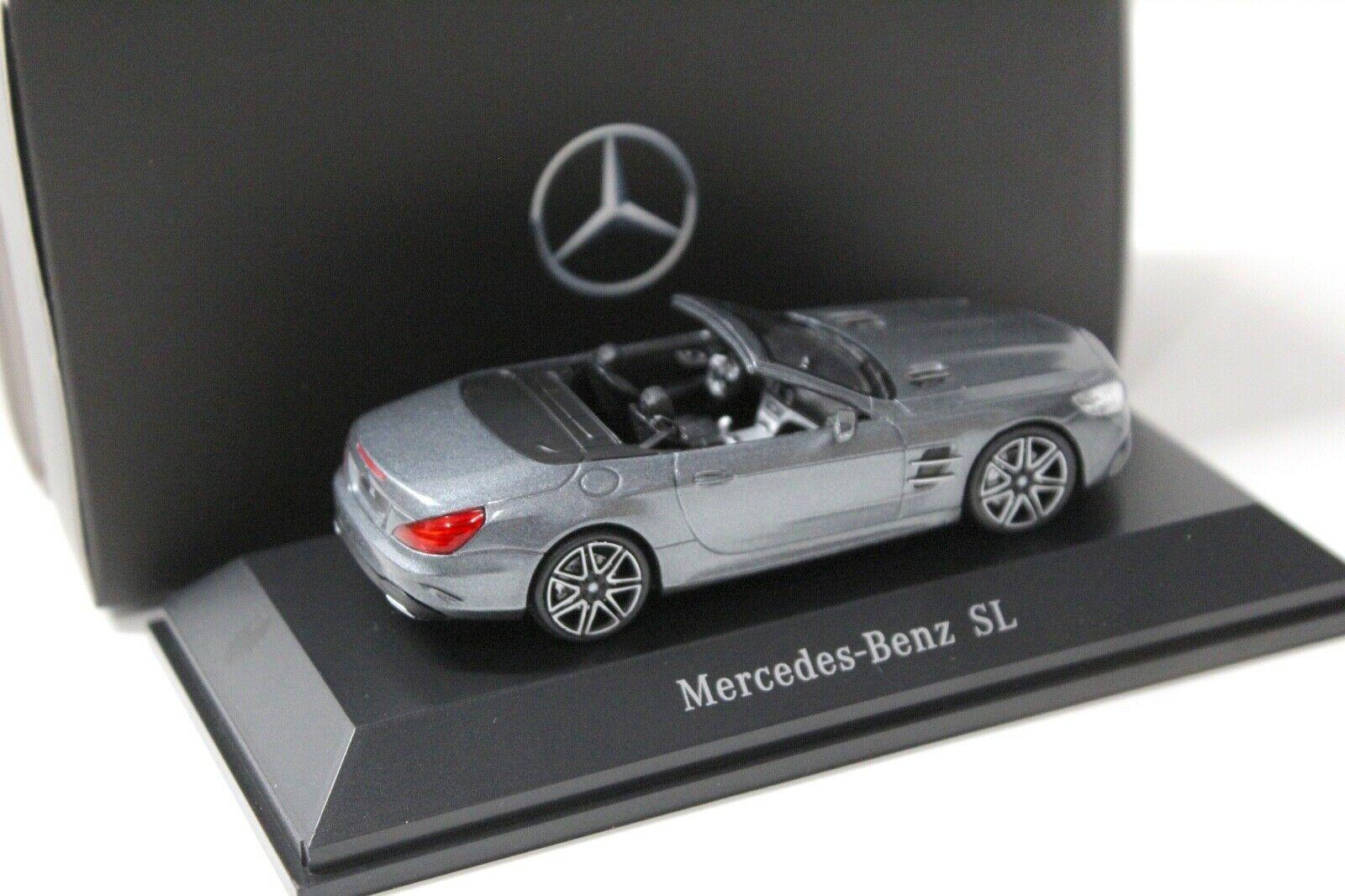 1:43 Spark Minimax Mercedes SL R231 Mopf grey DEALER VERSION