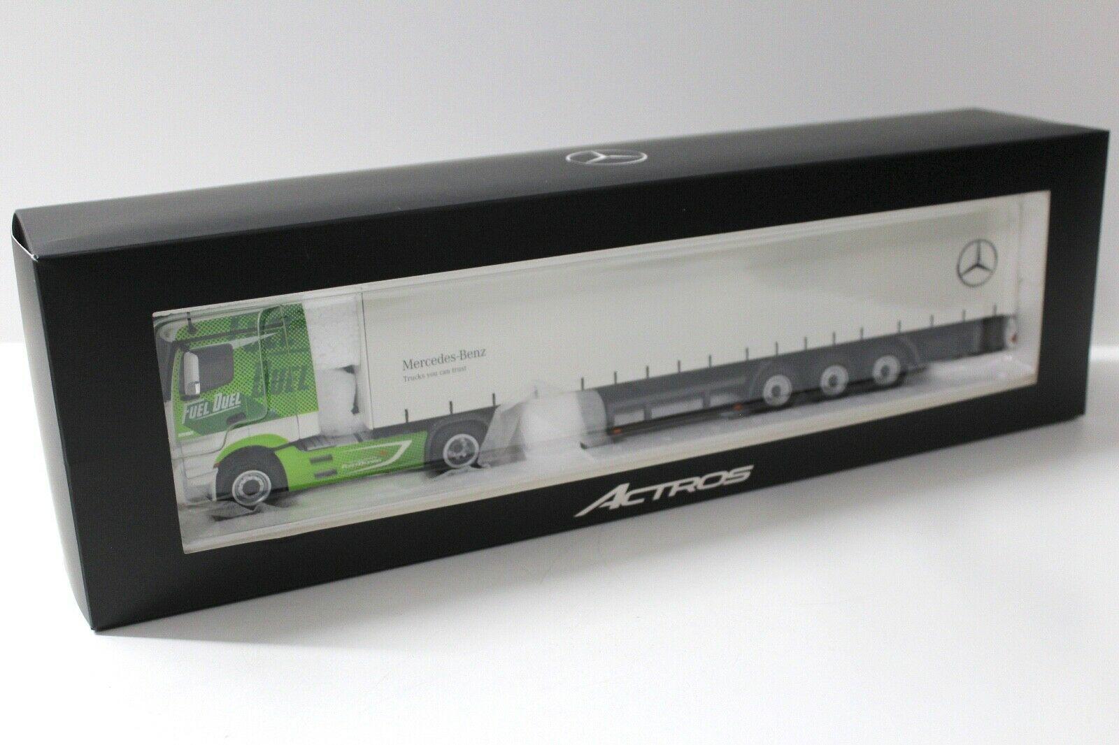 1:50 NZG Mercedes Actros FH25 StreamSpace Fuel Duel DEALER VERSION