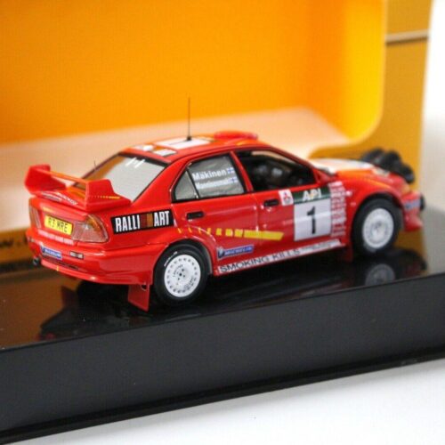 1:43 IXO Mitsubishi Lancer Evo 5 Winner Rally Australia 1998 #1 Makinen