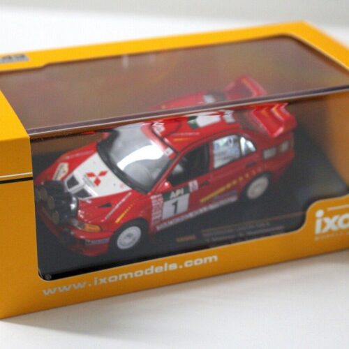 1:43 IXO Mitsubishi Lancer Evo 5 Winner Rally Australia 1998 #1 Makinen