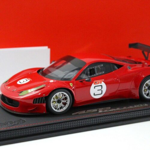 1:18 BBR Ferrari 458 Italia GT3 Rosso red #GT3