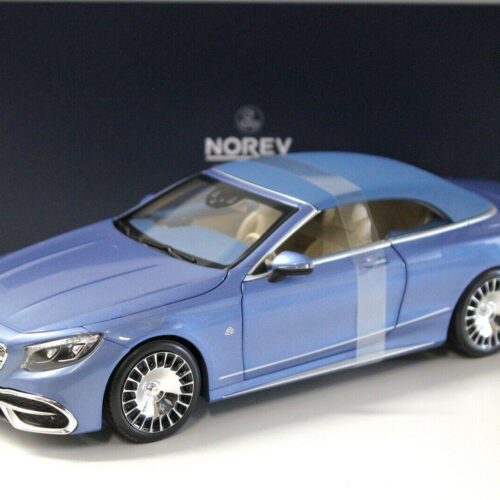 1:18 Norev Mercedes Maybach S650 Cabrio 2018 blue