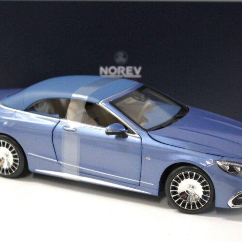 1:18 Norev Mercedes Maybach S650 Cabrio 2018 blue