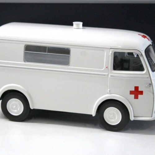 1:18 Norev Peugeot D4B Ambulance 1963 white