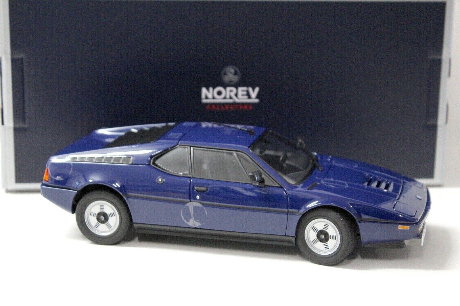 1:18 Norev BMW M1 Coupe 1980 dark blue