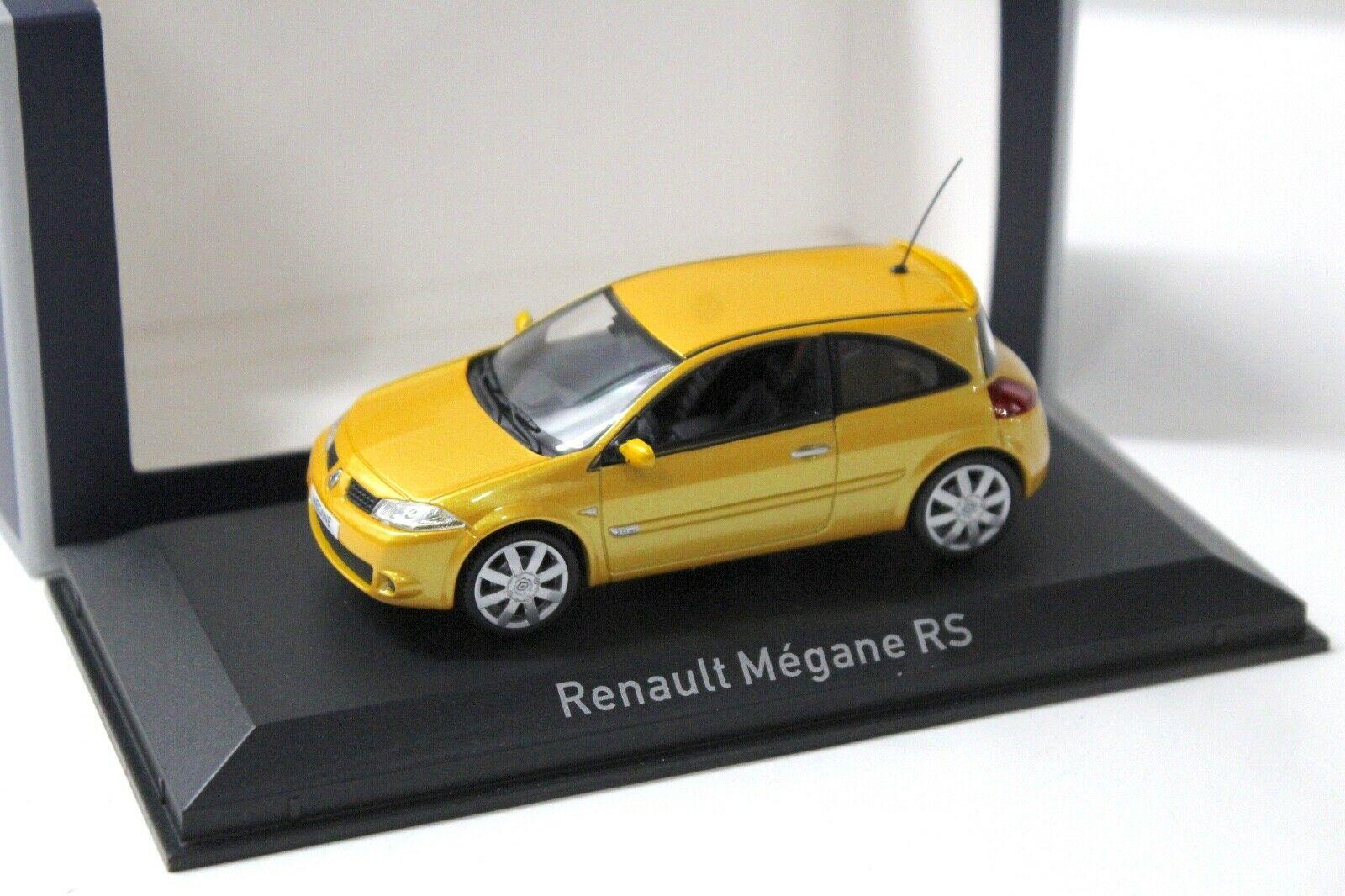 1:43 Norev Renault Megane RS 2004 Sirius yellow