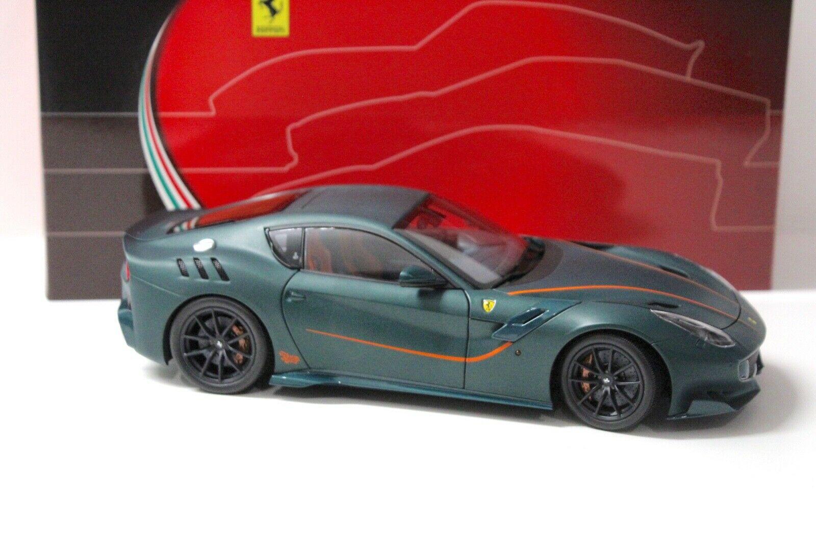 1:18 BBR Ferrari F12 TDF verde opaco FULL OPENING