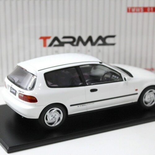 1:18 TARMAC Honda Civic EG6 SIR II white 1993 - Image 3