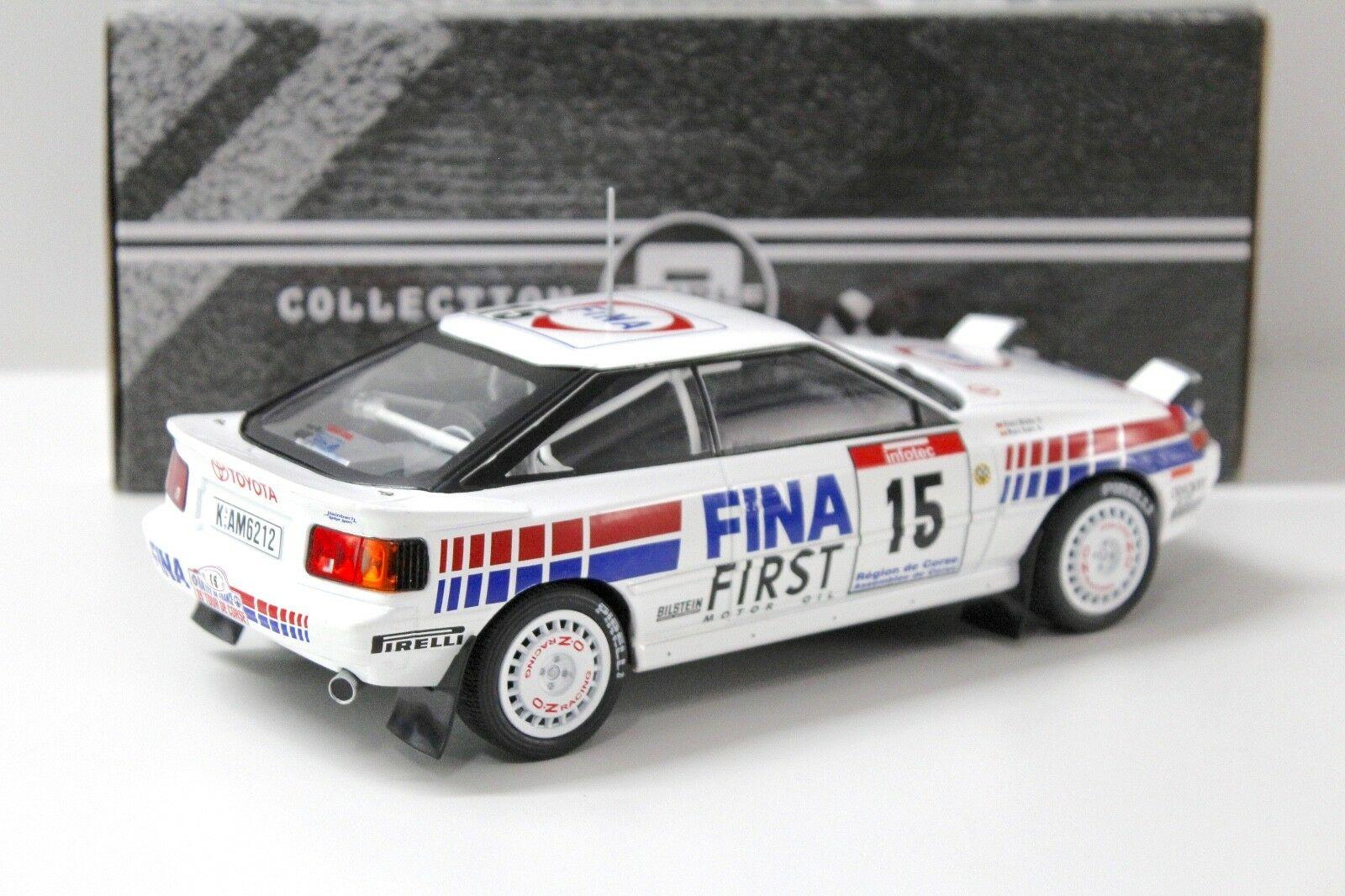 1:18 Triple9 Toyota Celica Rallye Tour de Corse FINA #15 white