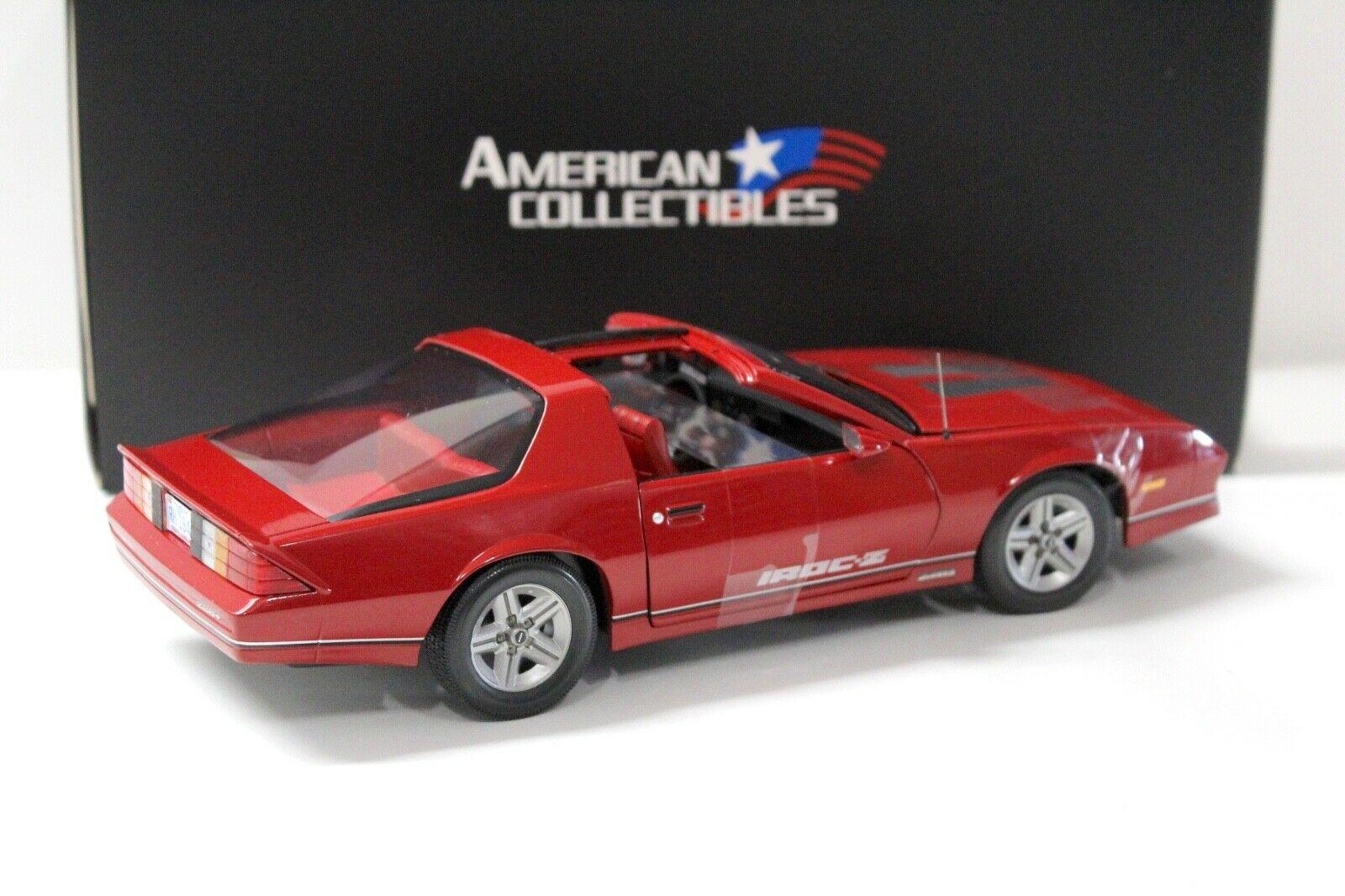 1:18 Sun Star Chevrolet Camaro IROC-Z 1985 red