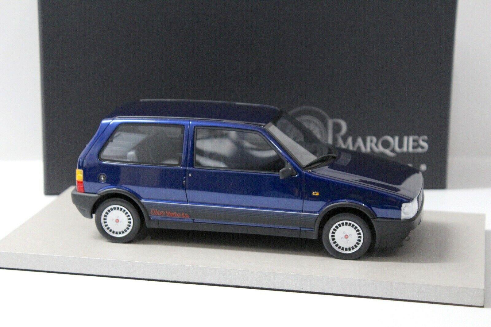1:18 BBR TopMarques Fiat Uno Turbo i.e blue