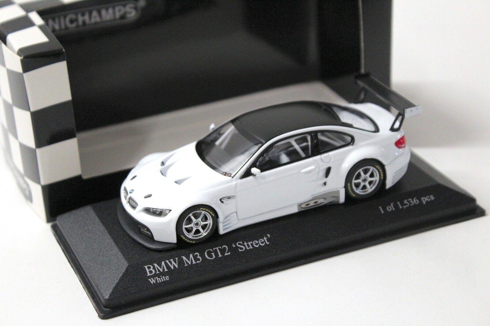 ID 38289 orig.jpg 1:43 Minichamps BMW M3 (E92) GT2 "STREET" white 2009
