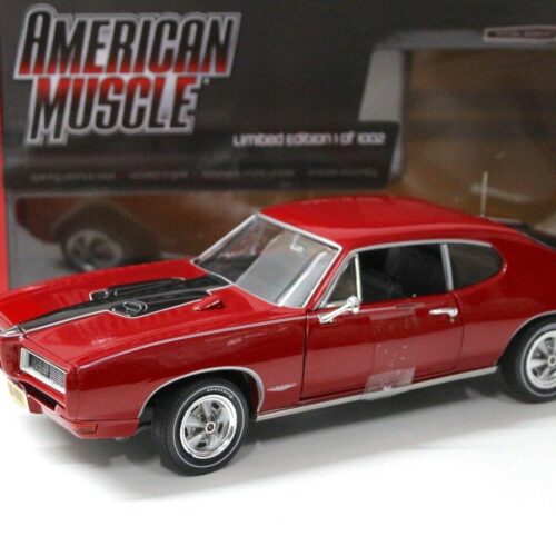 1:18 Auto World Pontiac GTO Royal Bobcat GTO 1968 red