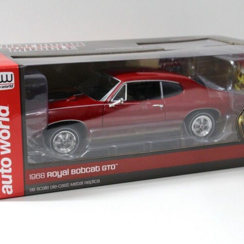 1:18 Auto World Pontiac GTO Royal Bobcat GTO 1968 red