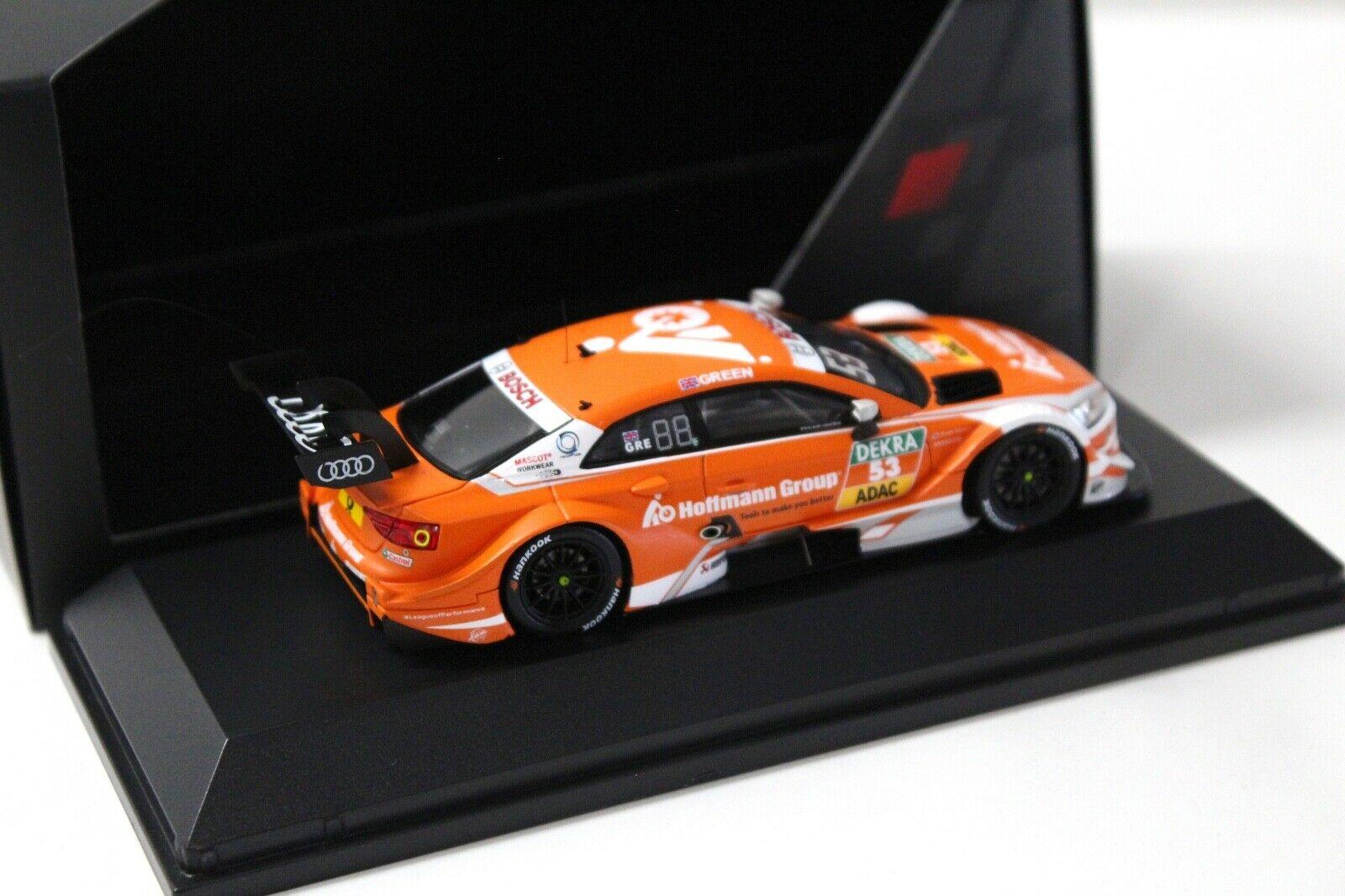 1:43 Spark Audi RS5 DTM 2018 Jamie Green #53 DEALER VERSION