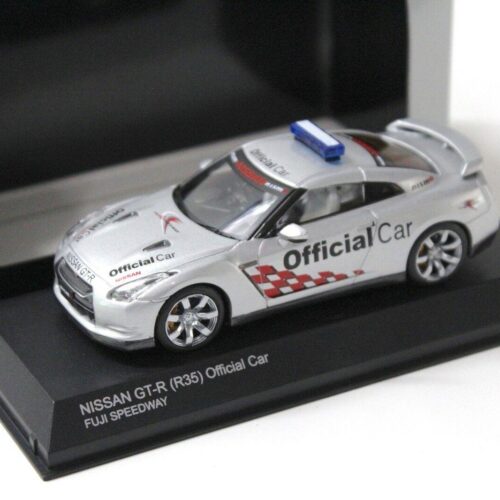 1:43 Kyosho Nissan GT-R R35 Official Car Fuji SPEEDWAY Official Car silver