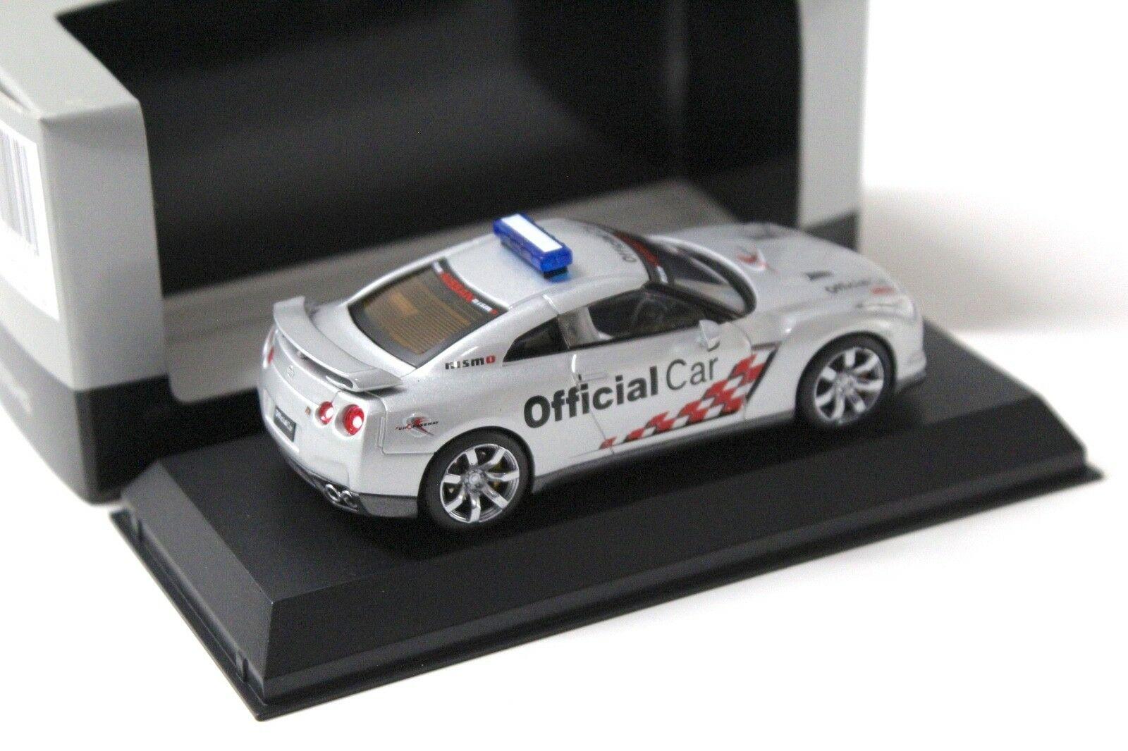 1:43 Kyosho Nissan GT-R R35 Official Car Fuji SPEEDWAY Official Car silver