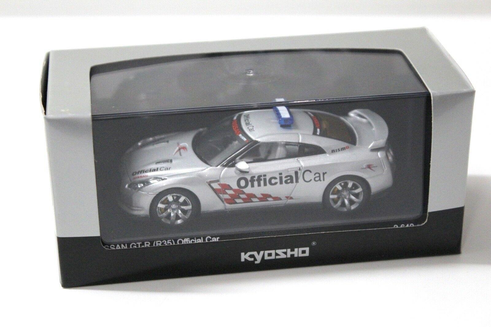 1:43 Kyosho Nissan GT-R R35 Official Car Fuji SPEEDWAY Official Car silver