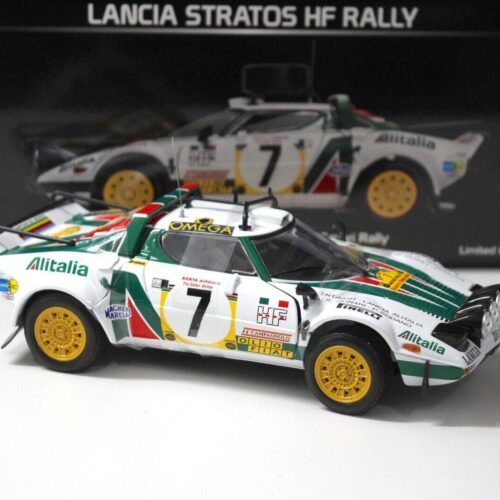 1:18 SunStar Lancia Stratos HF Safari Rally 3rd Place #7