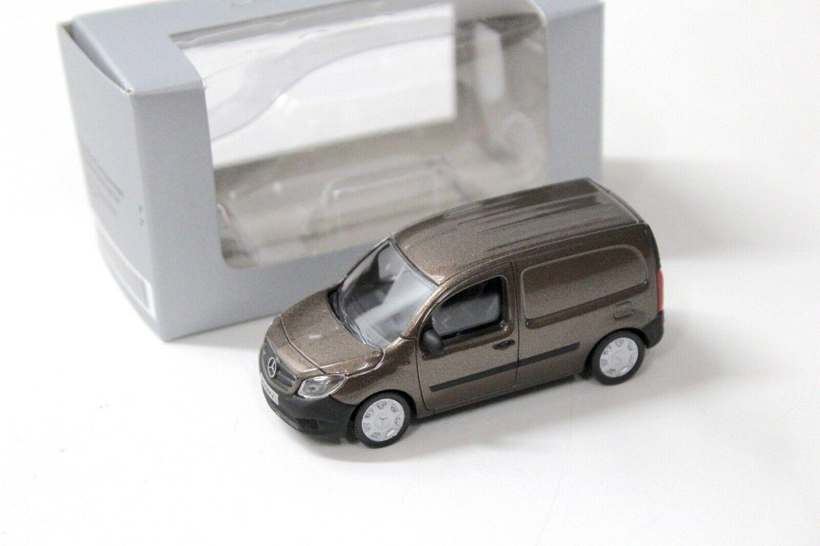 1:64 Norev Mercedes Citan Van brown 3 INCH DEALER VERSION