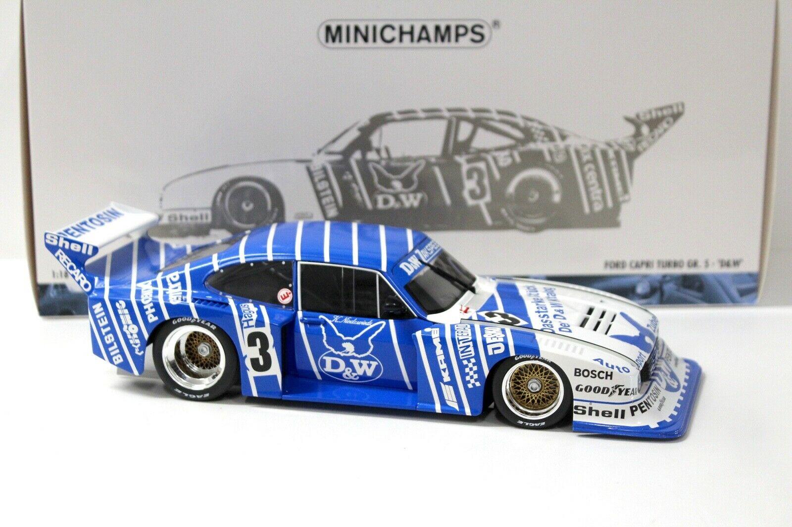 1:18 Minichamps Ford Capri Turbo Gr.5 D&W Niedzwiedz