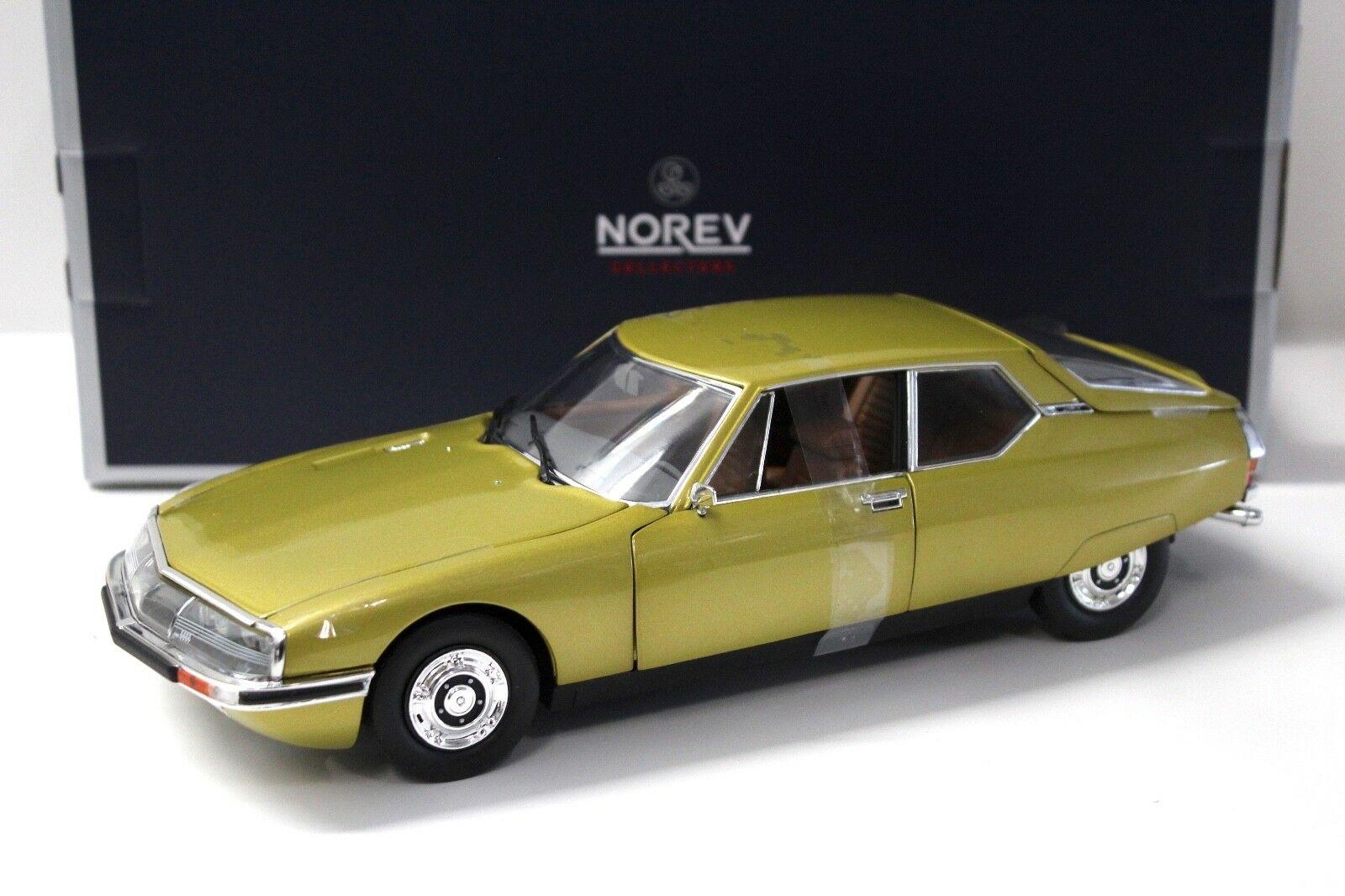 ID 39030 orig.jpg 1:18 Norev Citroen SM 1971 gold metallic