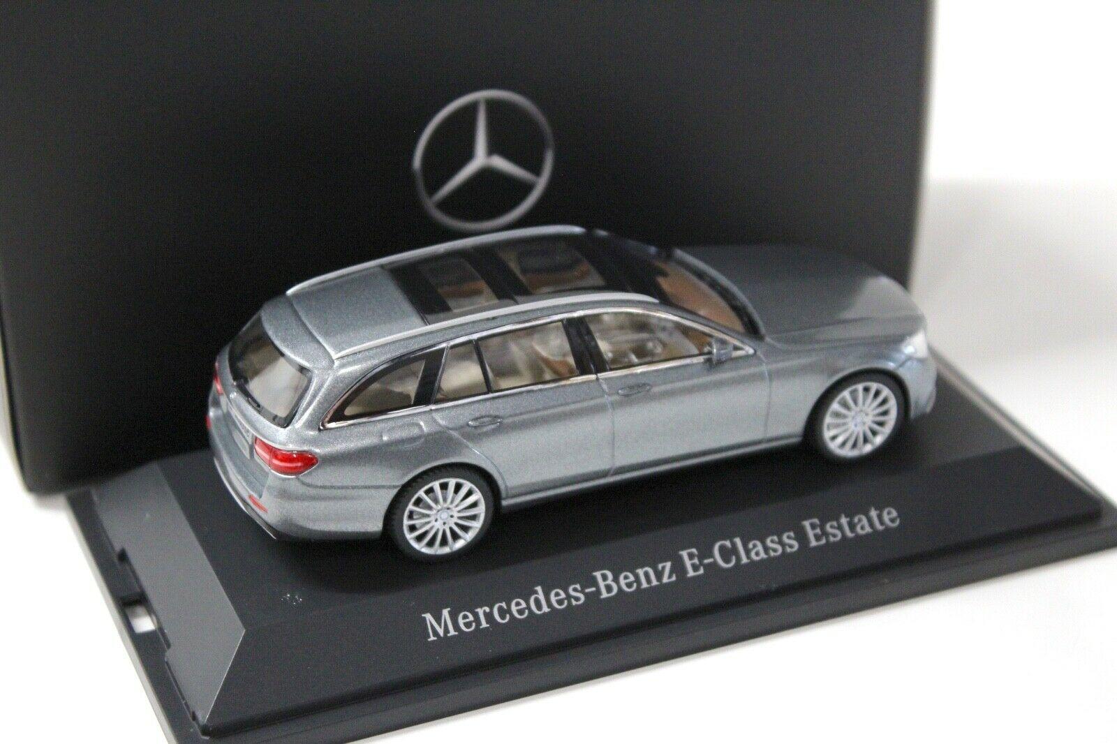 1:43 iScale Mercedes E-Klasse T-Modell grey DEALER VERSION