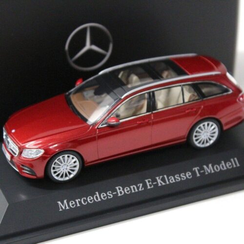 1:43 iScale Mercedes E-Klasse T-Modell red DEALER VERSION