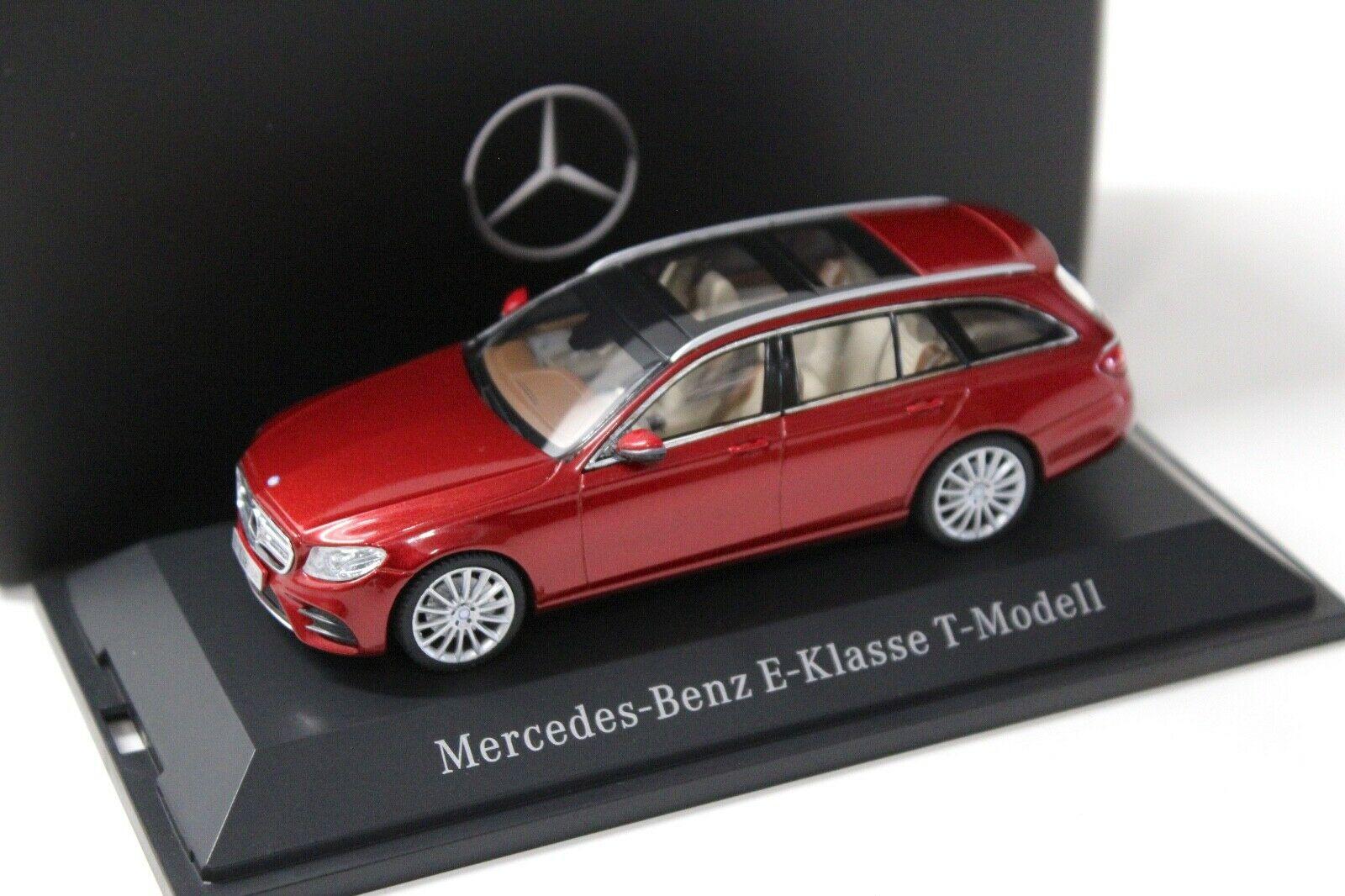 ID 39139 orig.jpg 1:43 iScale Mercedes E-Klasse T-Modell red DEALER VERSION