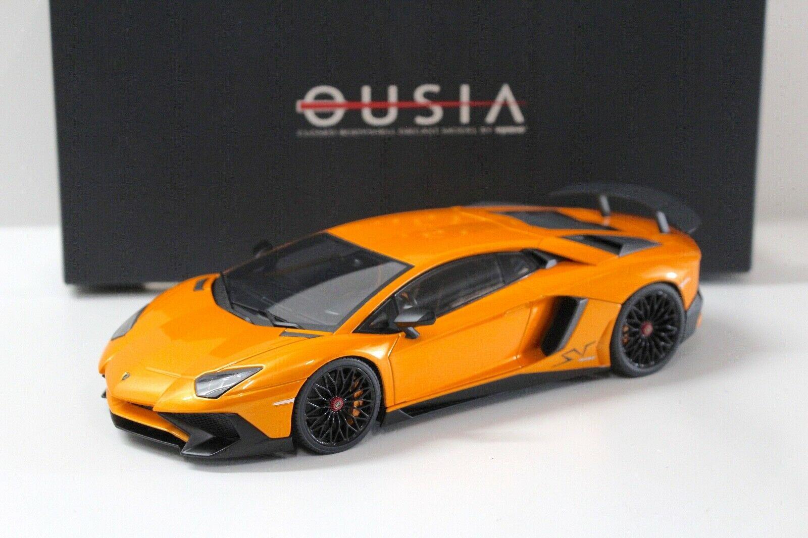 1:18 Kyosho Lamborghini Aventador SV LP750-4 orange
