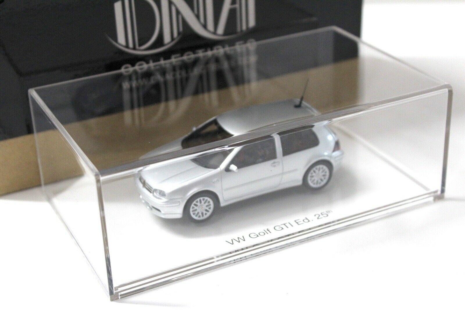 1:43 DNA VW Golf 4 IV GTI Edition 25th Anniversary silver