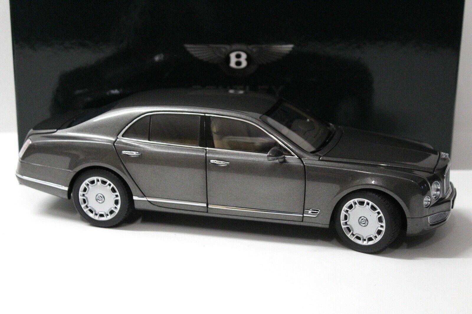 1:18 Minichamps Bentley Mulsanne Brodgar grey DEALER VERSION