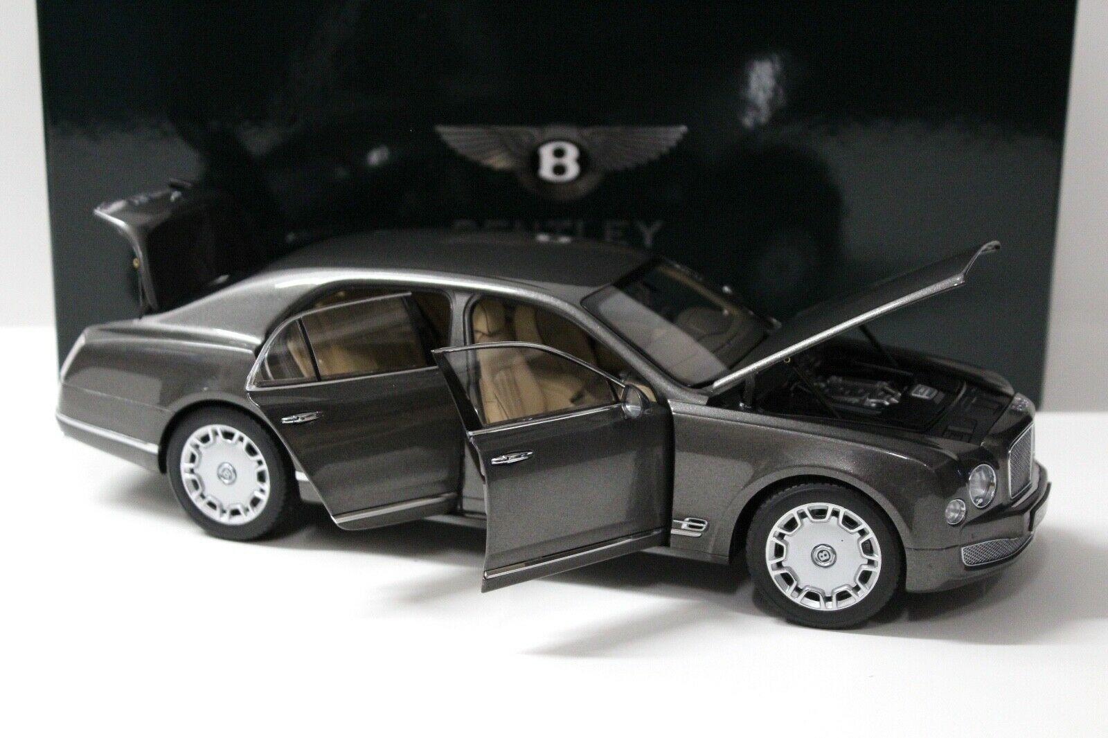 1:18 Minichamps Bentley Mulsanne Brodgar grey DEALER VERSION