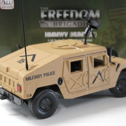 1:18 Auto World Hummer Humvee Military Police beige