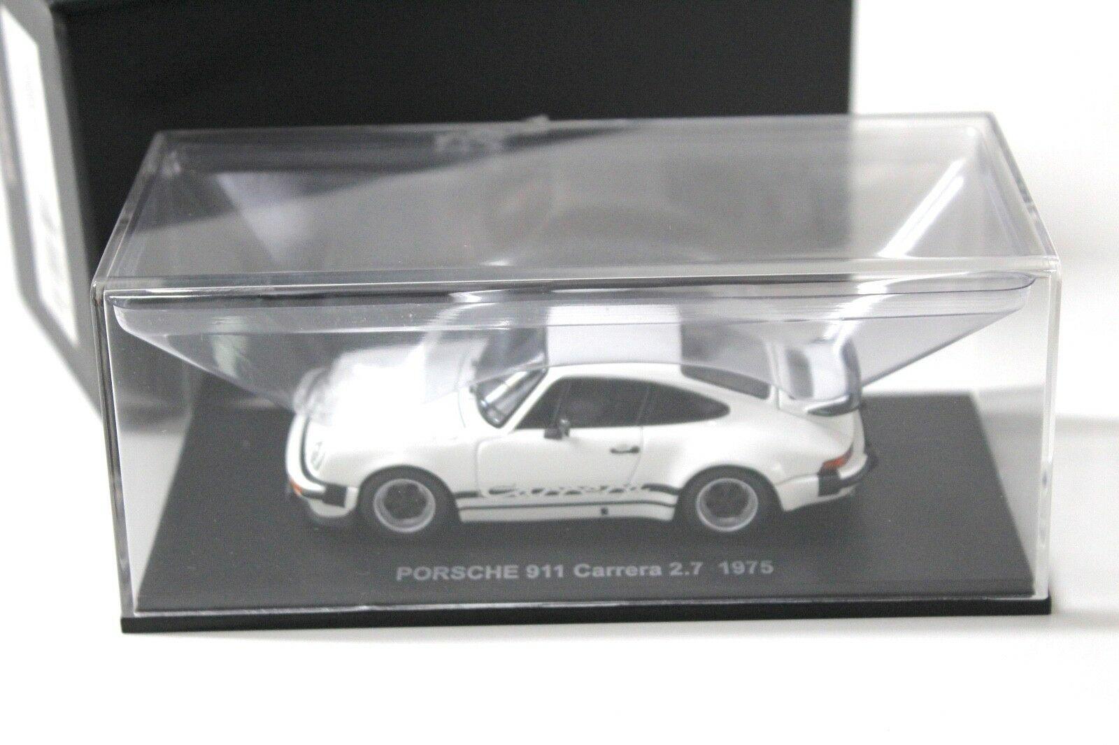 1:43 Kyosho Porsche 911 Carrera 2.7 white 1975