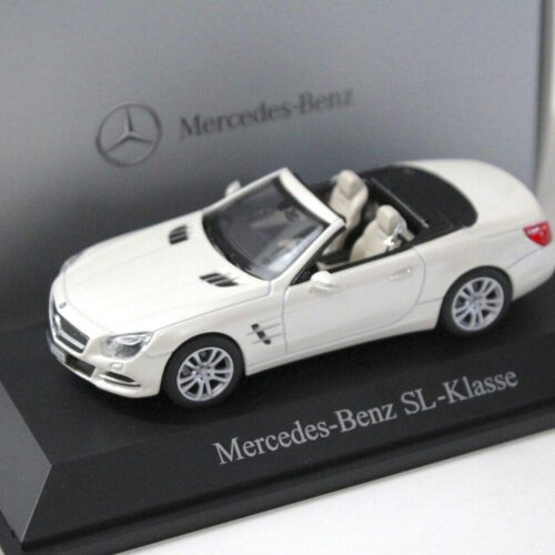 1:43 Norev Mercedes SL-Klasse R231 white DEALER VERSION